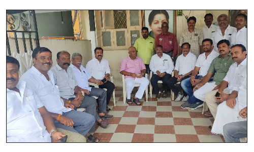 ஓசூரில் அ.தி.மு.க. நிர்வாகிகள் ஆலோசனை கூட்டம்