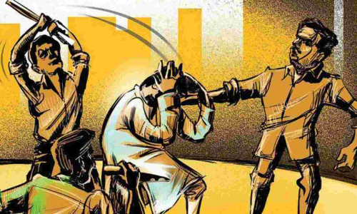 தியாகதுருகம் அருகே  இரு தரப்பினர் மோதல்;  25 பேர் மீது வழக்கு