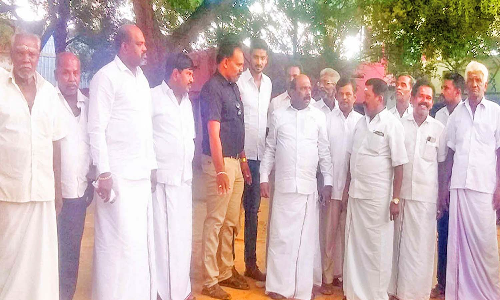 முதலியார்பட்டி அரசு பள்ளியில் மனோஜ் பாண்டியன் எம்.எல்.ஏ. ஆய்வு