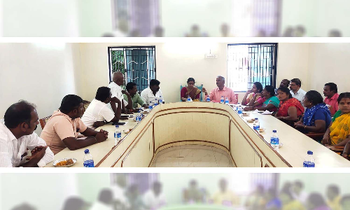 சிவகிரி  பேரூராட்சி கூட்டம்