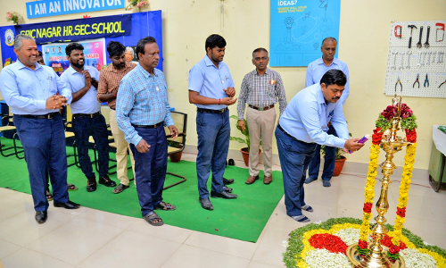 தூத்துக்குடி  ஸ்பிக் நகர் மேல்நிலைப் பள்ளியில் அறிவியல் கண்காட்சி