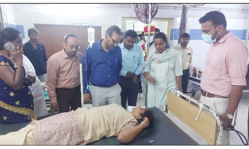 ஓசூர் பள்ளியில் விஷவாயு பரவி மாணவர்கள் பாதிக்கப்பட்டது குறித்து  விசாரணை குழு ஆய்வறிக்கையின்படி உரிய நடவடிக்கை எடுக்கப்படும்  -கிருஷ்ணகிரி கலெக்டர் ஜெயசந்திரபானு ரெட்டி பேட்டி