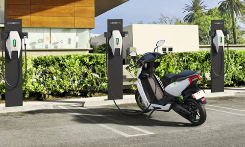 பாஸ்ட் சார்ஜிங் நெட்வொர்க் எண்ணிக்கையை வேகமாக அதிகப்படுத்தும் ஏத்தர் எனர்ஜி