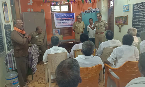 மத்தூர் ஊராட்சி மன்ற அலுவலகத்தில்   கஞ்சா தடுப்பு விழிப்புணர்வு கூட்டம்