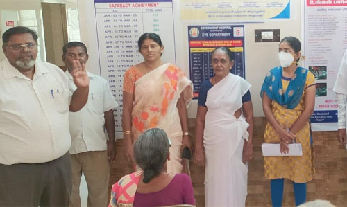 உலக கண் பார்வை தின விழா