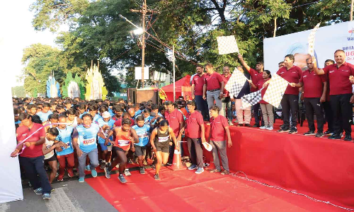 போதை பொருட்களுக்கு எதிராக விழிப்புணர்வு மாரத்தான்