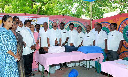 அப்துல்கலாம் பிறந்த நாள் விழா-கோவில்பட்டியில் ரத்ததான முகாம்