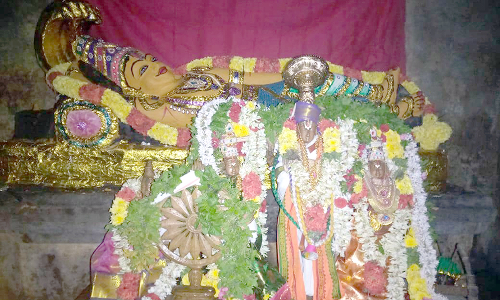 பாலவடரங்கநாதருக்கு சிறப்பு அபிஷேகம்