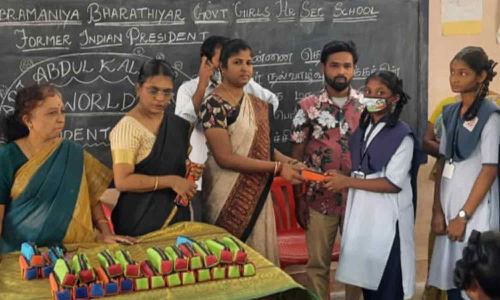 மாணவர்களுக்கு திறன் மேம்பாட்டு பயிற்சி