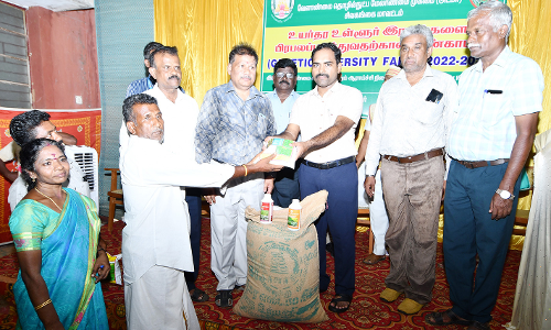 காரைக்குடியில்  உலக உணவு தின கண்காட்சி