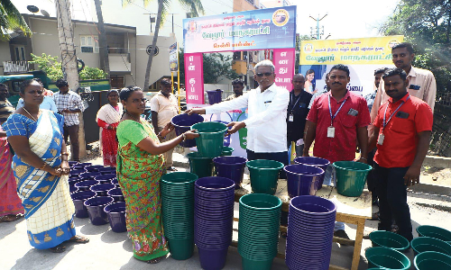 வேலூர் மாநகராட்சி பகுதியில் குப்பைகளை தரம் பிரித்து வழங்குங்கள்