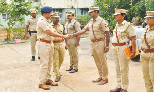 டி.எஸ்.பி. அலுவலகத்தில் ஐ.ஜி. கண்ணன் நேரில் ஆய்வு