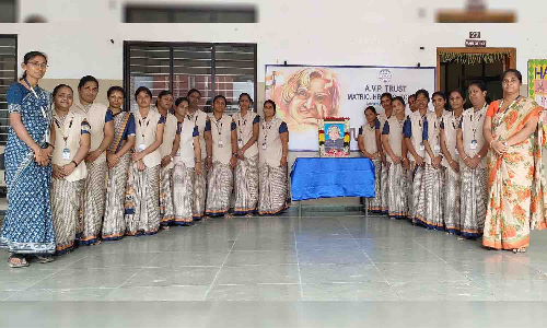 காந்திநகர் ஏ.வி.பி., பள்ளியில் அப்துல்கலாம் பிறந்தநாள் விழா