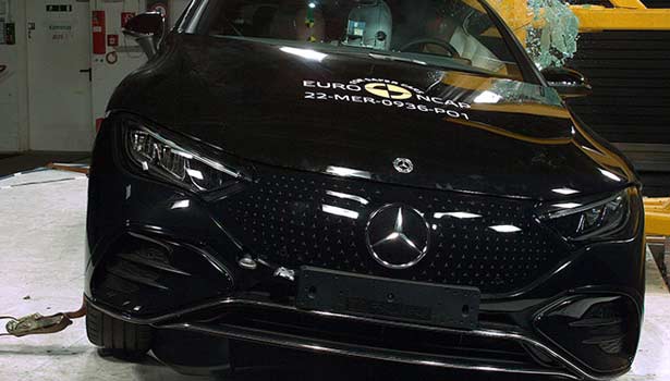 யூரோ NCAP டெஸ்டிங்கில் அசத்திய பென்ஸ் எலெக்ட்ரிக் கார்