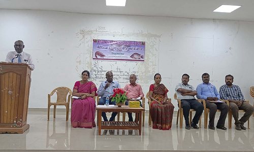 திருச்செந்தூர் ஆதித்தனார் கல்லூரியில் விலங்கியல் மன்ற தொடக்க விழா