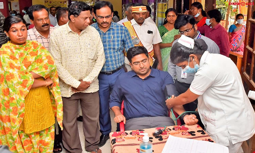 பேரிடரை எதிர்கொள்ள கடலோரத்தில் 7 முகாம்கள்- நெல்லை மாவட்டத்தில் எலிக்காய்ச்சல் பாதிப்பு இல்லை - கலெக்டர் விஷ்ணு தகவல்