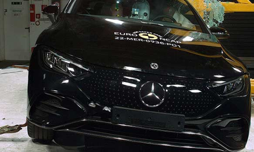 யூரோ NCAP டெஸ்டிங்கில் அசத்திய பென்ஸ் எலெக்ட்ரிக் கார்