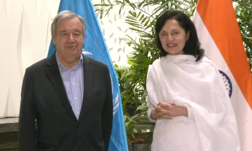 ஐ.நா. சபை பொதுச் செயலாளர் இந்தியா வந்தடைந்தார்