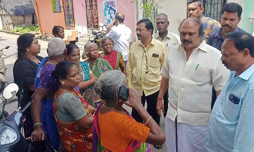 குறைகேட்ட கென்னடி எம்.எல்.ஏ.