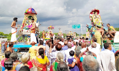 7 சுவாமிகளின் தீர்த்தவாரி உற்சவம்