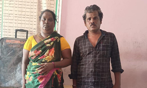 கடன் உதவி பெற்று தருவதாக கூறி பெண்களிடம் கைவரிசை காட்டிய தம்பதி கைது