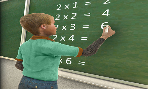 மாணவர்களின் கணித கற்றல் திறன் குறித்து கல்வி அலுவலர் ஆய்வு