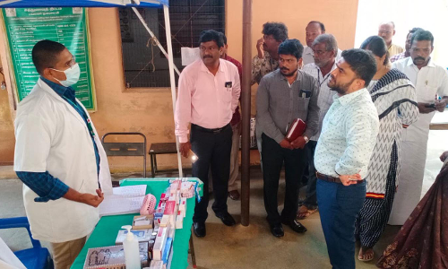 ஈரோடு மாவட்ட கண்காணிப்பு அலுவலர் ஆய்வு