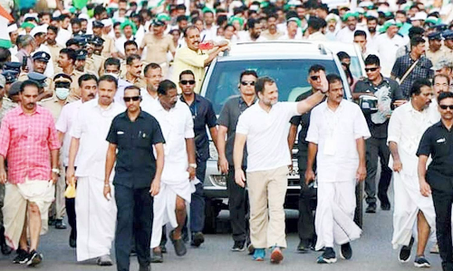 தீபாவளியை முன்னிட்டு ராகுல் காந்தி பாதயாத்திரை 3 நாட்கள் ஒத்திவைப்பு