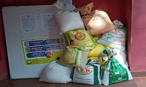 குளச்சல் அருகே 200 கிலோ ரேசன் அரிசி பறிமுதல்