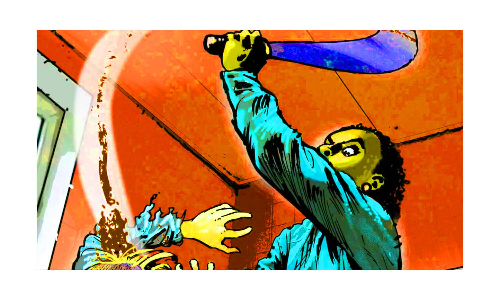 தூத்துக்குடி அருகே காண்ட்ராக்டருக்கு அரிவாள் வெட்டு