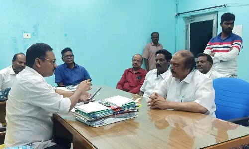 மீன்வலை கொட்டகை அமைக்கப்படும்-கென்னடி எம்.எல்.ஏ.