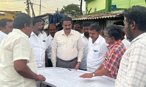 குமாரபாளையம் நகராட்சி பகுதியில் நிர்வாக இயக்குனர் ஆய்வு