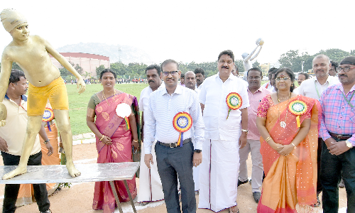 கிருஷ்ணகிரியில்  மாவட்ட அளவிலான தடகள போட்டிகள்