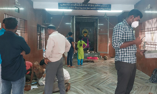 திருவள்ளூர் மையப்பகுதியில் 5 கிலோ ஐம்பொன் சிலை, 30 கிலோ வெள்ளி கொள்ளை