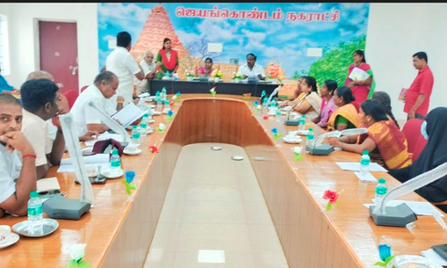 ஜெயங்கொண்டம் நகராட்சியில் சாதாரண கூட்டம்