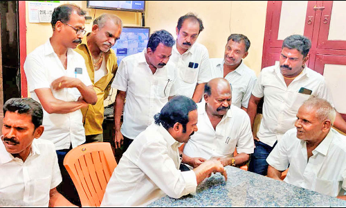 மதுரை நாடார் மகாஜன சங்க தேர்தல்: சுரண்டையில் என்.ஆர்.தனபாலன் தீவிர வாக்கு சேகரிப்பு