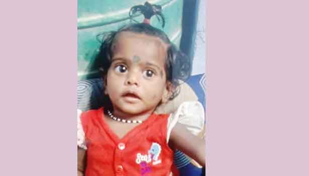 தண்ணீர் பக்கெட்டில் தவறி விழுந்து 1 ½ வயது குழந்தை பலி