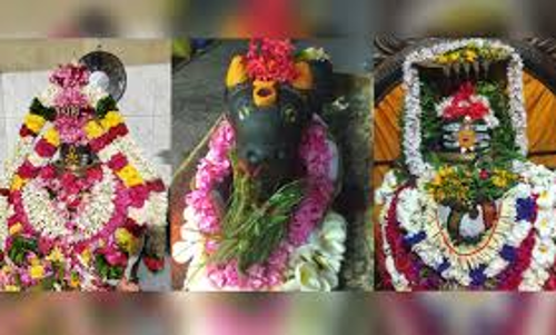 கோவில்களில் நந்தி பெருமானுக்கு சிறப்பு அபிஷேகம்