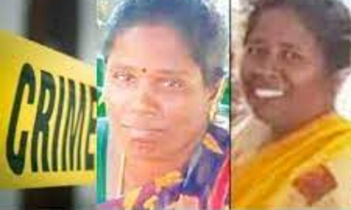 நகைக்காக 2 ெபண்கள் வெட்டி கொலை