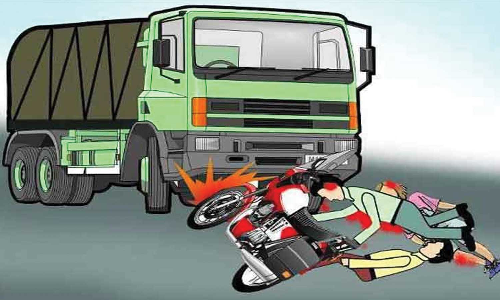 விபத்தில் காவலாளி சாவு