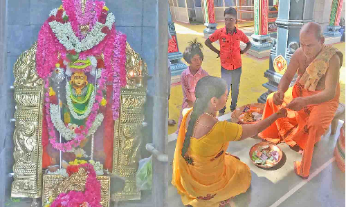 திருப்பூர் முருகன் கோவில்களில் கந்தசஷ்டி விழா தொடங்கியது பக்தர்கள் விரதம் இருக்க காப்பு கட்டினர்