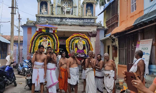 செங்கோட்டை குலசேகரநாதர் கோவிலில் திருக்கல்யாண விழா