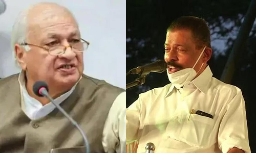 ஆரிப் முகம்மதுகான், ஆர்.எஸ்.எஸ். அமைப்புக்காக வேலை செய்கிறார்-   மார்க்சிஸ்ட் கம்யூனிஸ்ட் புகார்