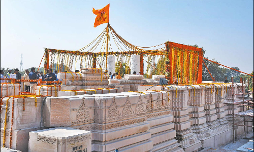 பக்தர்கள் தரிசனத்துக்கு அயோத்தி ராமர் கோவில் 2024-ம் ஆண்டு ஜனவரி மாதம் திறப்பு