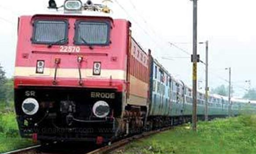 செங்கல்பட்டு அருகே ரெயில் மோதி இளம்பெண் பலி