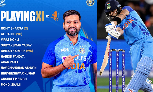 நெதர்லாந்து அணிக்கு எதிராக இந்தியா டாஸ் வென்று பேட்டிங் தேர்வு