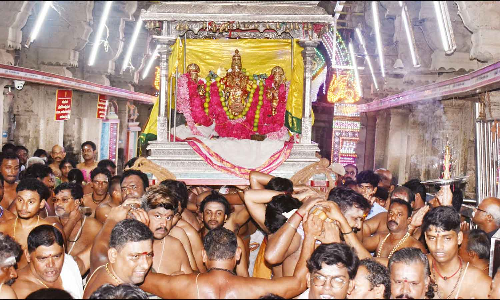 திருச்செந்தூர் கோவிலில் கந்தசஷ்டி திருவிழா நிகழ்வுகள்