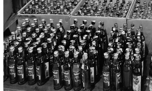 காரமடையில் 132 மதுபாட்டில்கள் பறிமுதல்