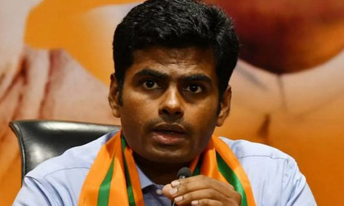 தமிழ்மொழி மேம்பாட்டுக்கு தி.மு.க. அரசு எதுவும் செய்யவில்லை- அண்ணாமலை குற்றச்சாட்டு