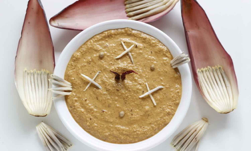 நார்ச்சத்து நிறைந்த வாழைப்பூ துவையல்